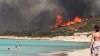 Peste 50 de incendii de pădure în Grecia produse de vânt şi caniculă (VIDEO)