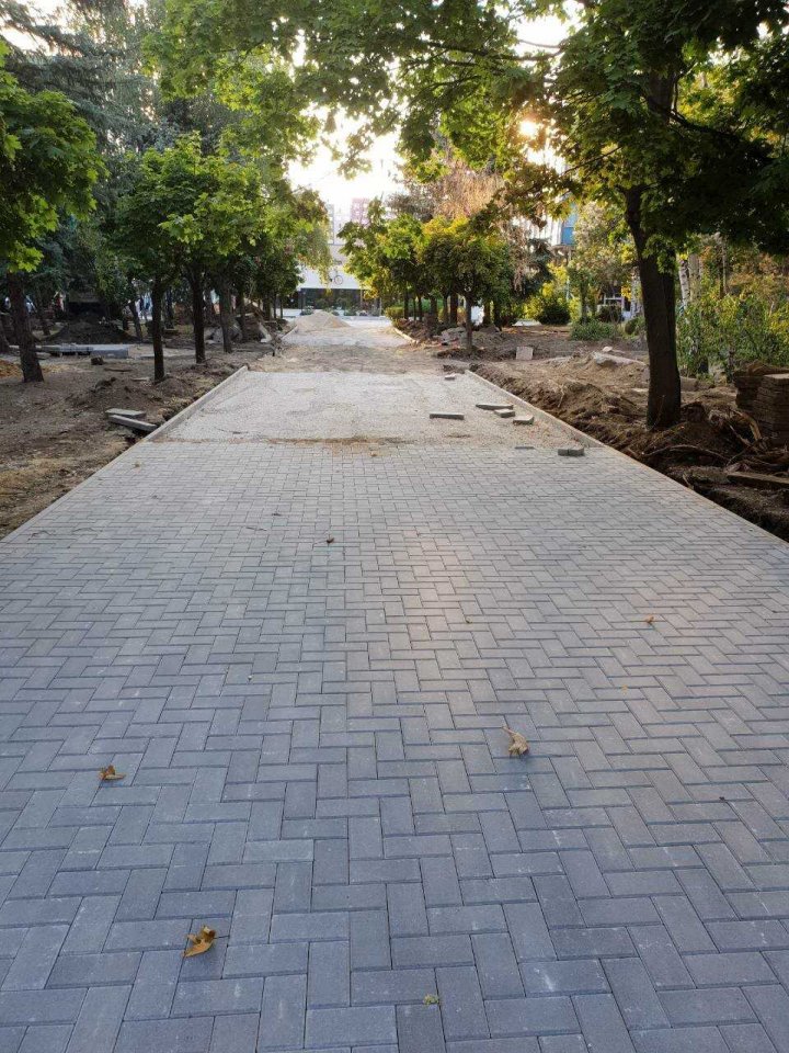 Scuarul Mezon din sectorul Râșcani al Capitalei va fi reamenajat (GALERIE FOTO)