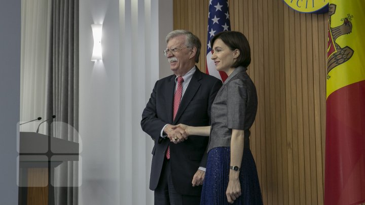 Maia Sandu după întrevederea cu John Bolton: În acest an vom negocia un nou plan de acţiuni a parteneriatului Moldova - NATO  (FOTO/VIDEO)