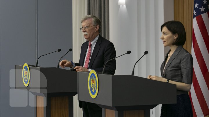 Maia Sandu după întrevederea cu John Bolton: În acest an vom negocia un nou plan de acţiuni a parteneriatului Moldova - NATO  (FOTO/VIDEO)