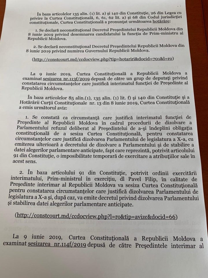 PDM cere Procuraturii Generale să pornească dosar penal pentru uzurparea puterii de stat. Sunt vizaţi Dodon, Sandu şi Năstase (DOC)