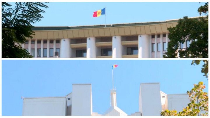 Preşedinţia şi Parlamentul au ignorat ziua de doliu şi nu au coborât drapelele în bernă