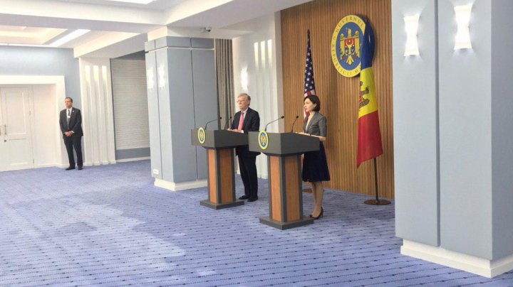 Maia Sandu după întrevederea cu John Bolton: În acest an vom negocia un nou plan de acţiuni a parteneriatului Moldova - NATO  (FOTO/VIDEO)