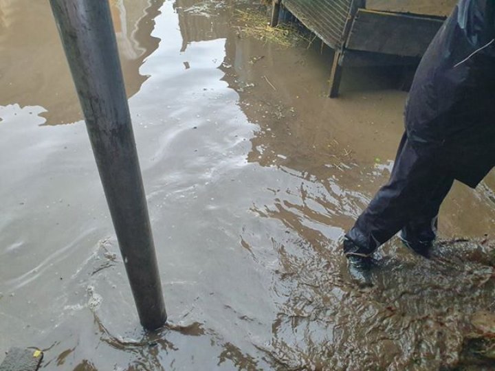 PRĂPĂD la Glodeni. O ploaie cu grindină a distrus totul în satul Camenca (IMAGINI SUMBRE)