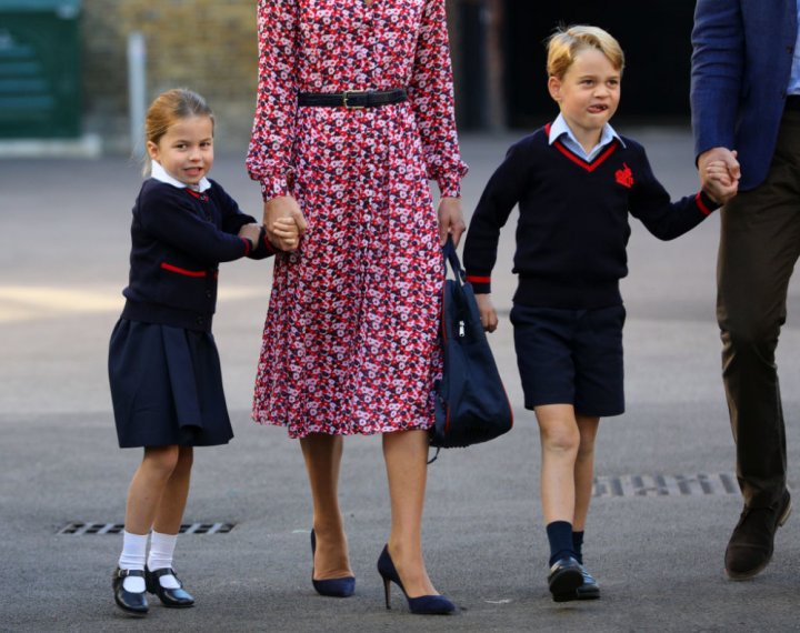 Vezi cum a arătat Prinţesa Charlotte în prima ei zi de şcoală (FOTO)