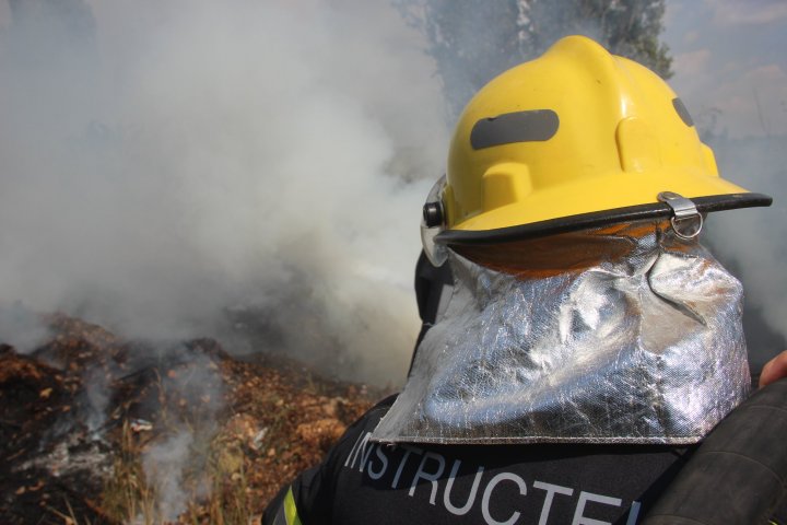 Incendiu de vegetație în sectorul Râșcani al Capitalei. Pompierii, la fața locului (FOTO)