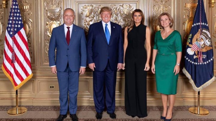 Igor Dodon la New York: A dat mâna cu Iohannis şi s-a fotografiat cu Trump 