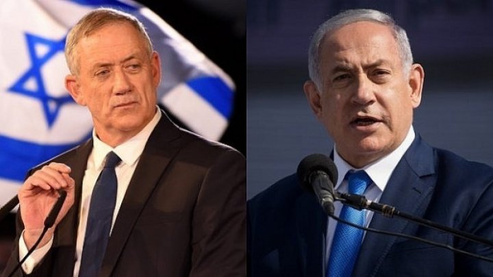 Netanyahu şi Gantz, la egalitate în urma alegerilor legislative