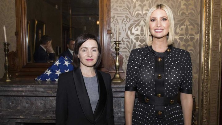 Premierul Maia Sandu s-a văzut cu Ivanka Trump. Despre ce au discutat oficialii