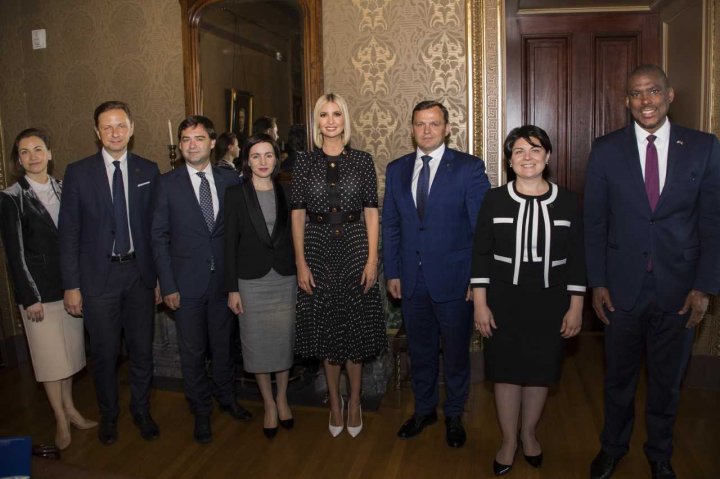 Premierul Maia Sandu s-a văzut cu Ivanka Trump. Despre ce au discutat oficialii