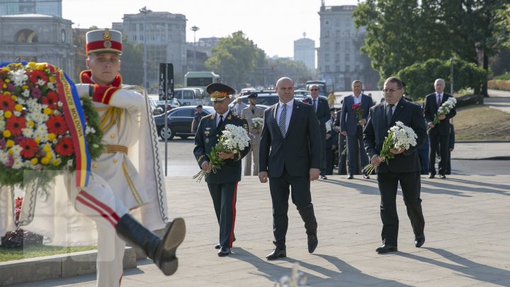 Cum a sărbătorit Armata Naţională a Moldovei cei 28 de ani de la fondare (FOTOREPORT)