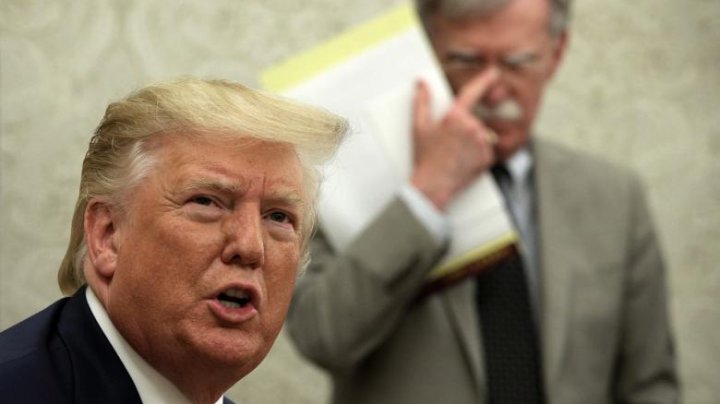 Președintele american Donald Trump l-a demis pe consilierul pentru securitate națională John Bolton