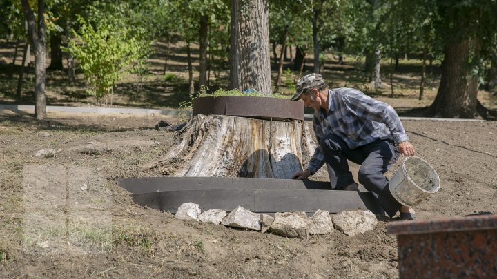 Când va avea loc inaugurarea scărilor din granit din parcul Valea Morilor din Capitală (FOTOREPORT)