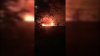 A ars ca o torță! O maşină a fost cuprinsă de flăcări în sectorul Ciocana al Capitalei (VIDEO)