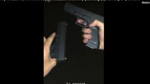 Câţiva tineri din ţara noastră, filmaţi în timp ce conduc cu viteză, consumă alcool și folosesc arme (VIDEO)