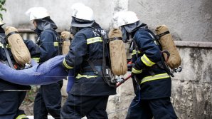 INCENDIU în sectorul Râșcani al Capitalei. Pompierii au depistat cadavrul unui bărbat 