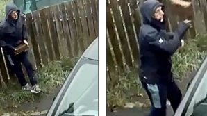 EŞEC TOTAL pentru un hoţ care a vrut să spargă o mașină cu o cărămidă. N-o să-ți vină să crezi ce a păţit (VIDEO)