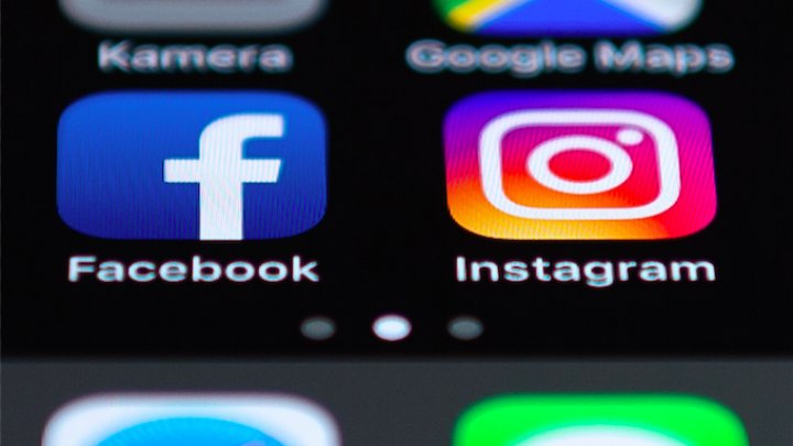 Aplicaţiile Facebook şi Instagram au picat în Moldova