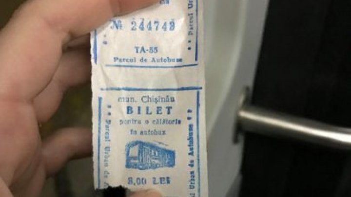 Călătoria cu autobuzul în Chișinău va costa 8 lei. Biletele ar fi deja tipărite