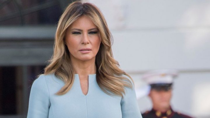 Melania Trump, cum nu ai mai văzut-o. Imaginea cu Prima Doamnă a SUA face furori pe internet (FOTO)