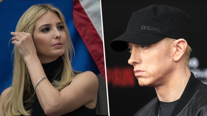 Eminem, cercetat de Serviciul Secret al SUA pentru "versuri amenințătoare" care fac referire la Ivanka Trump