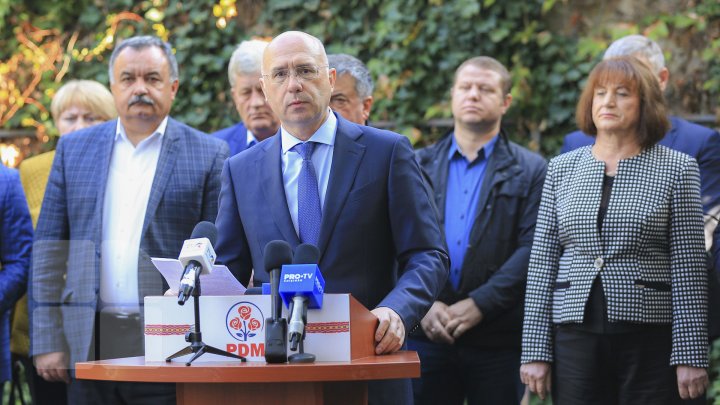 Pavel Filip: Candidaţii PDM la alegeri sunt intimidaţi şi hărţuiţi de actuala guvernare (FOTO)