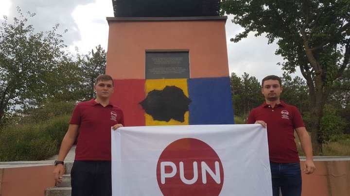 Procuratura din Hâncești a luat o decizie: Desenarea Tricolorului și a hărții României Mari pe tancul din Leușeni nu este infracțiune