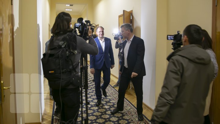 Ion Ceban, prima zi de lucru la Primărie în calitate de edil al Capitalei (FOTOREPORT)