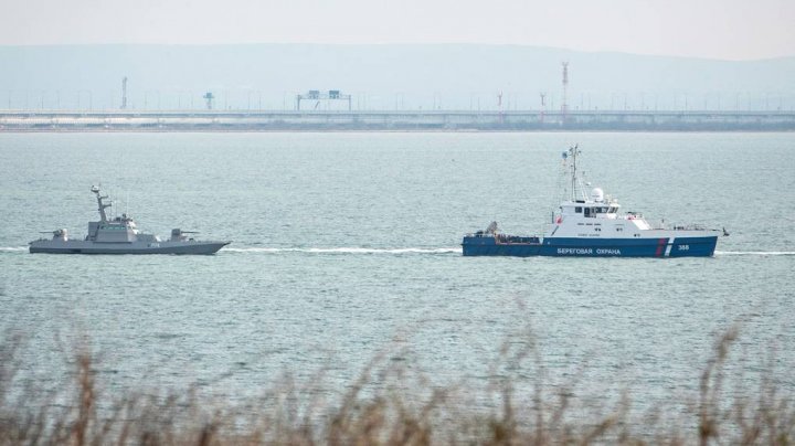 Navele sechestrate de Rusia anul trecut în strâmtoarea Kerci vor fi returnate luni, 18 noiembrie