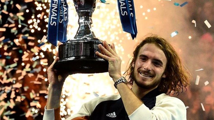 Tenismanul Stefanos Tsitsipas a câştigat Turneul Campionilor 2019