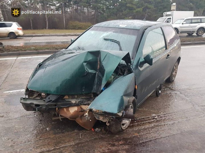 ACCIDENT FATAL pe strada Calea Orheiului. Un bărbat a murit pe loc (FOTO)