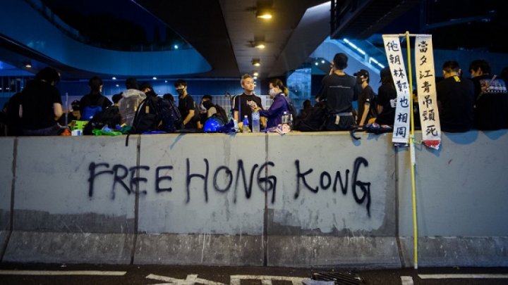 Imnul Chinei, acoperit de huiduielile cetățenilor din Hong Kong, la o partidă de fotbal