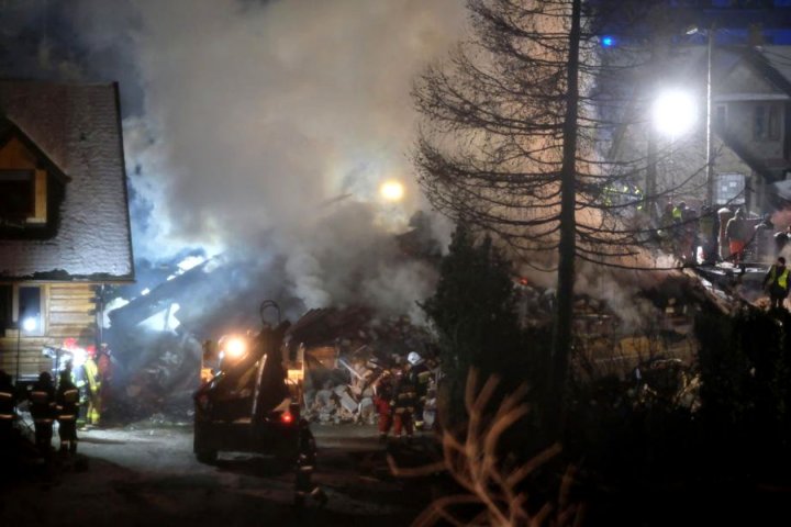 Polonia: O clădire cu trei etaje s-a prăbușit, în urma unei explozii