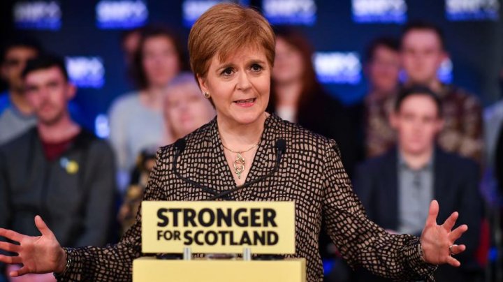 Nicola Sturgeon cere un nou referendum privind independenţa Scoţiei