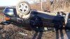 ACCIDENT GRAV în raionul Floreşti, provocat de un şofer teribilist. O maşină s-a răsturnat într-un şanţ (FOTO)