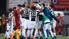 ANTRENAMENT DISTRACTIV. Fotbaliștii lui Juventus Torino au organizat un concurs de fotbal-tenis