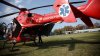 O pacientă aflată în stare gravă, transportată la Chișinău cu un elicopter SMURD