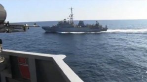 Incident în Marea Arabiei. O navă militară rusă s-a apropiat "în mod agresiv" de un distrugător al SUA (VIDEO)