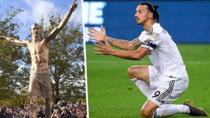 I-au tăiat picioarele. Statuia lui Zlatan Ibrahimovic din Malmo, distrusă complet