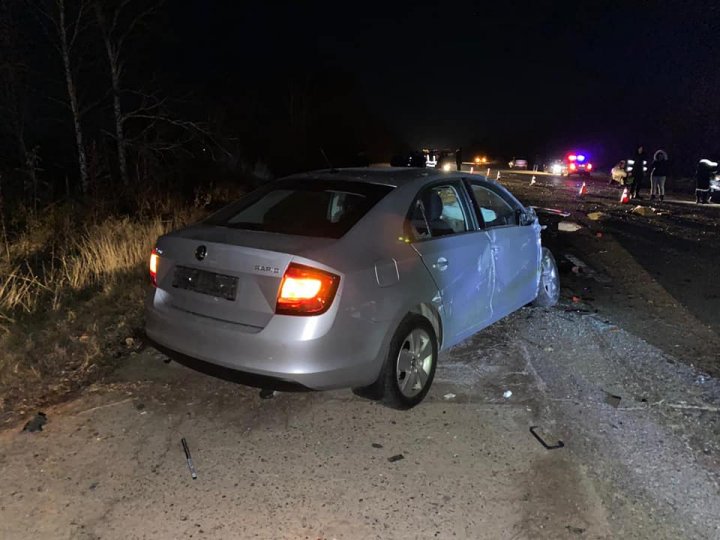 ACCIDENT în LANŢ la Anenii Noi. O persoană a murit, iar mai multe au fost rănite (FOTO)