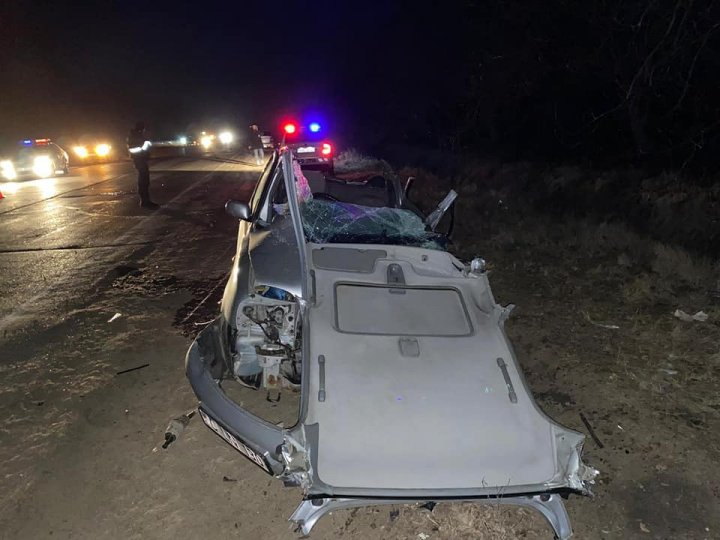 ACCIDENT în LANŢ la Anenii Noi. O persoană a murit, iar mai multe au fost rănite (FOTO)