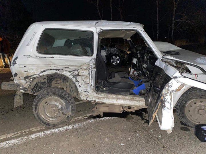 ACCIDENT în LANŢ la Anenii Noi. O persoană a murit, iar mai multe au fost rănite (FOTO)