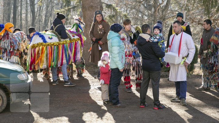 Primiţi urătorii?! În ajunul Sfântului Vasile moldovenii au pornit prin sate cu uratul (FOTO/VIDEO)