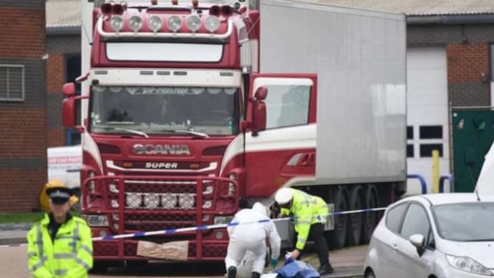 Camionul morții. Un român este judecat în Marea Britanie pentru decesul a 39 de oameni