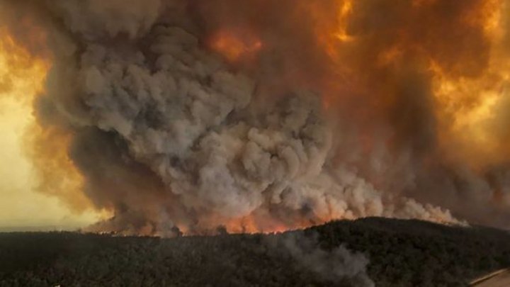 IADUL din Australia. Fumul de la incendii a ajuns până în Brazilia  