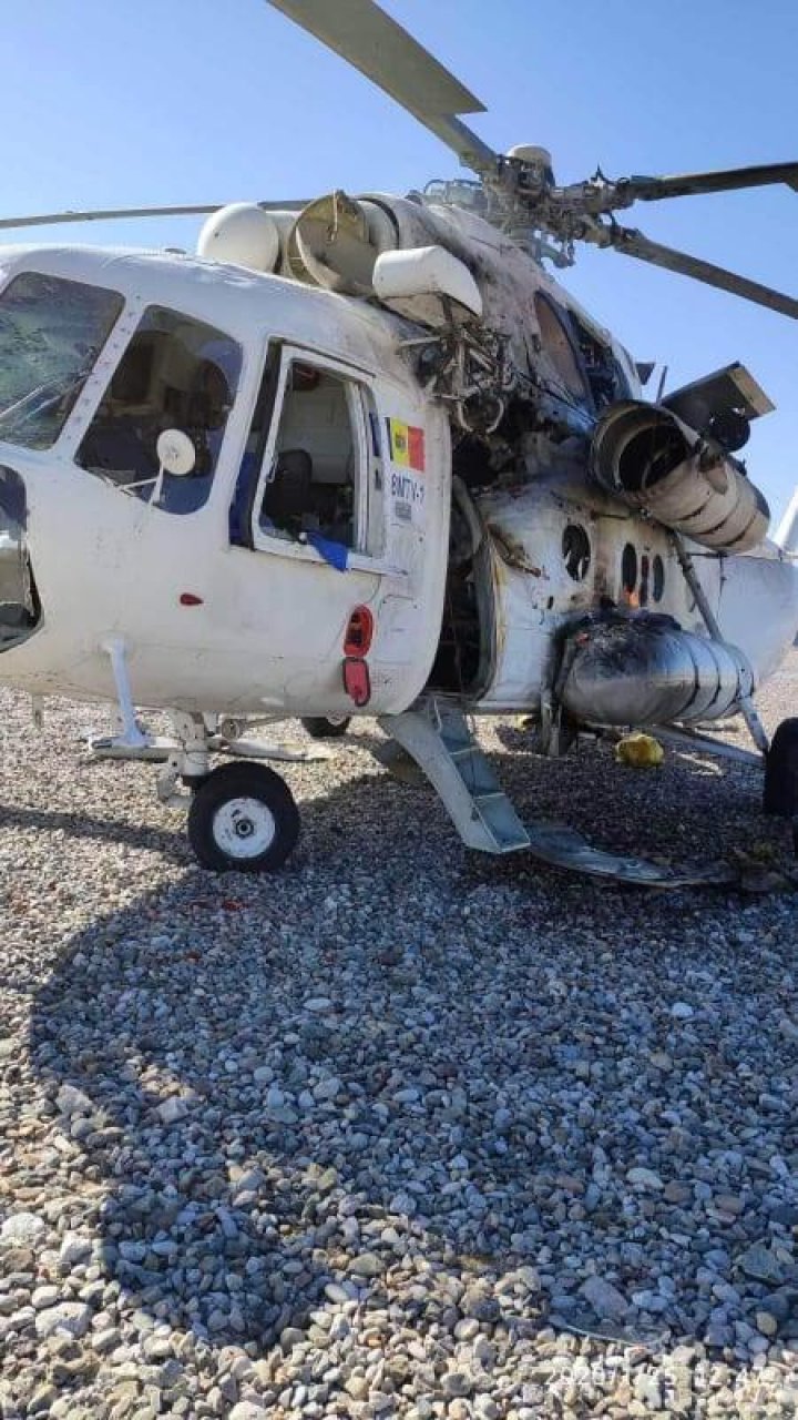 Un elicopter din Republica Moldova a fost doborât în Afganistan. Sunt răniți (FOTO)