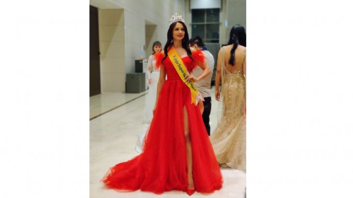 PREMIATĂ LA SEUL. Moldoveanca Mila Cuptor, pe locul 2 la competiţia Superlady of the World (FOTO)