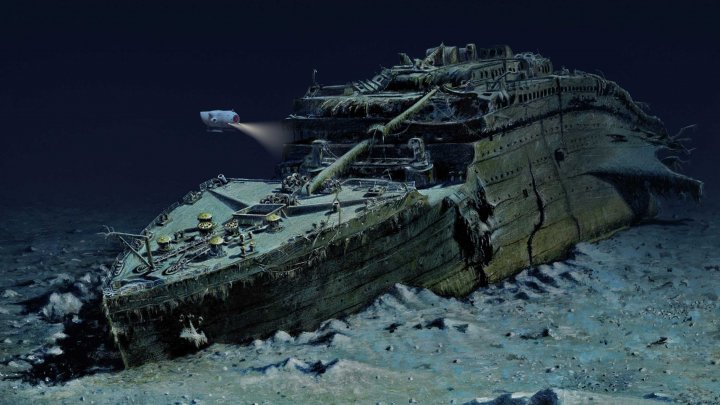 Nava Titanic, aflată la 4.000 de metri adâncime, a intrat sub protecția SUA și a Marii Britanii