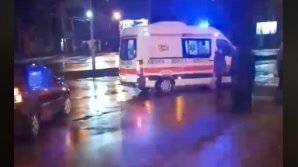 Accident grav în Capitală. Un pieton a fost spulberat de o maşină (FOTO/VIDEO)