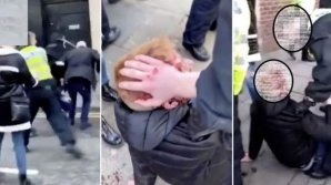 ATENȚIE, imagini cu puternic impact emoțional! Copil bătut cu bestialitate de un polițist